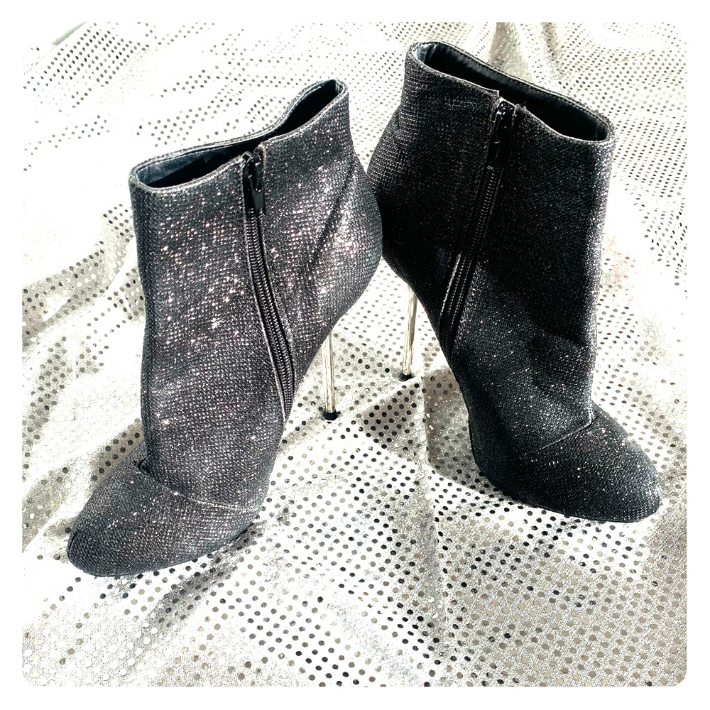 2B Sparkle Ankle Boots size 9M